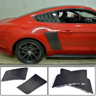 Nakładki na tylne błotniki (2015-2017, Carbon) Ford Mustang 2015-2023 zdjęcia 1