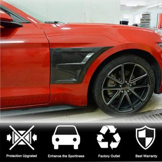 Nakładki na przednie błotniki (Carbon) Ford Mustang 2015-2023 zdjęcia 3