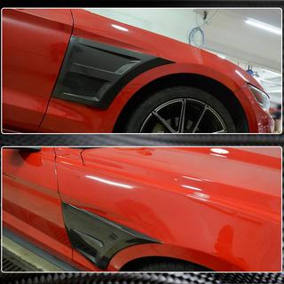 Nakładki na przednie błotniki (Carbon) Ford Mustang 2015-2023 zdjęcia 4