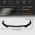 Ford Mustang 2015-2023 Nakładka na Przedni Zderzak Lip (2017-2020, Carbon) zdjęcia 6