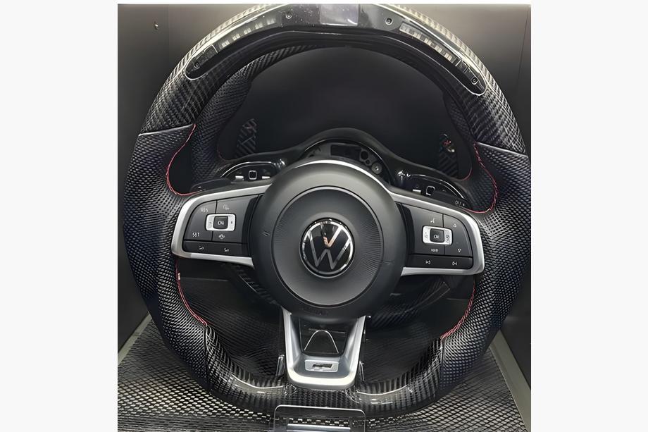 Volkswagen Golf 7/E-Golf 2012-2020 Kierownica (Carbon + LED) Image