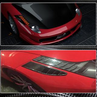 Nakładki na Zderzak Przedni V1 (2011-2013, Carbon) zdjęcia 3