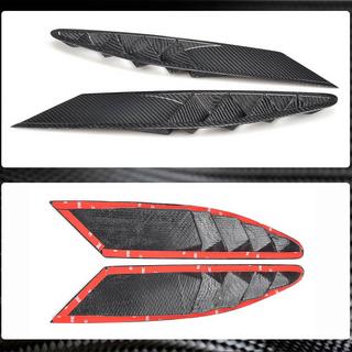 Nakładki na Zderzak Przedni V1 (2011-2013, Carbon) zdjęcia 4