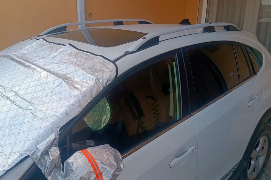 Subaru XV 2011-2017 Relingi dachowe CROWN (szary mat) Image