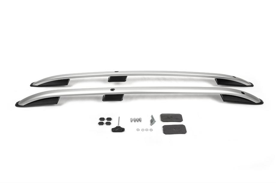 Subaru XV 2011-2017 Relingi dachowe CROWN (szary mat) Zdjęcia 4