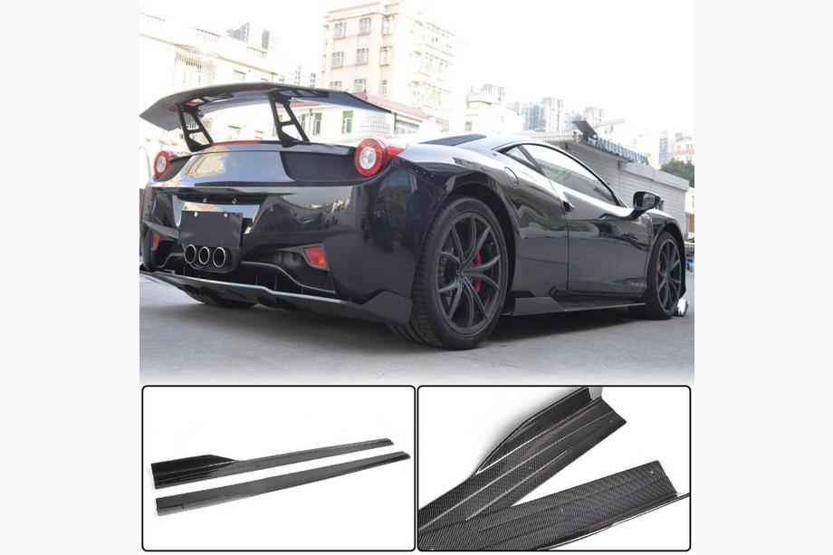 Ferrari 458 Italia 2009-2015 Progi Boczne (2011-2013, Carbon) Image