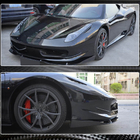 Ferrari 458 Italia 2009-2015 Nakładki na Zderzak Przedni V2 (2011-2013, Carbon) zdjęcia 4