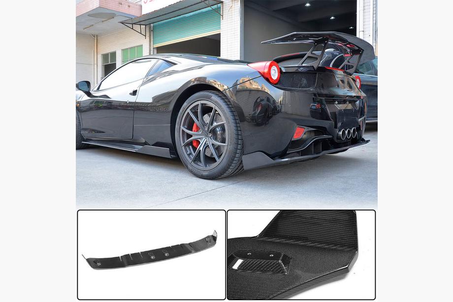 Ferrari 458 Italia 2009-2015 Spoiler V3 (2011-2013, Carbon) Image