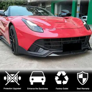 Nakładka Zderzaka Przedniego Lip (2012-2014, Carbon) zdjęcia 2
