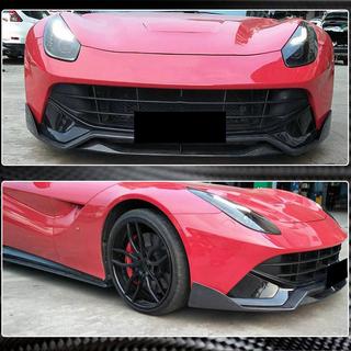 Nakładka Zderzaka Przedniego Lip (2012-2014, Carbon) Ferrari F12 Berlinetta 2012-2017 zdjęcia 3
