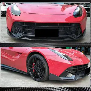 Nakładka Zderzaka Przedniego Lip (2012-2014, Carbon) zdjęcia 3
