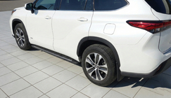 Toyota Highlander 2019- Progi Boczné OEM (2024+, 2 szt., Aluminium) zdjęcia 1
