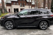 Toyota Highlander 2019- Progi Boczné OEM (2024+, 2 szt., Aluminium) zdjęcia 6