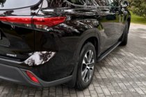 Toyota Highlander 2019- Progi Boczné OEM (2024+, 2 szt., Aluminium) zdjęcia 5