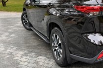 Toyota Highlander 2019- Progi Boczné OEM (2024+, 2 szt., Aluminium) zdjęcia 11