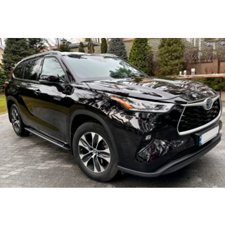 Progi Boczné OEM (2024+, 2 szt., Aluminium) Toyota Highlander 2019- zdjęcia 2