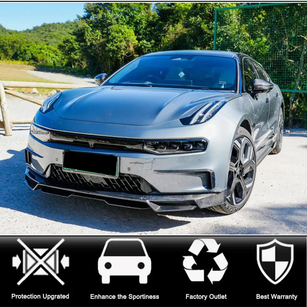 Nakładka Na Przedni Zderzak Lip (2021-2024, Carbon) zdjęcia 2