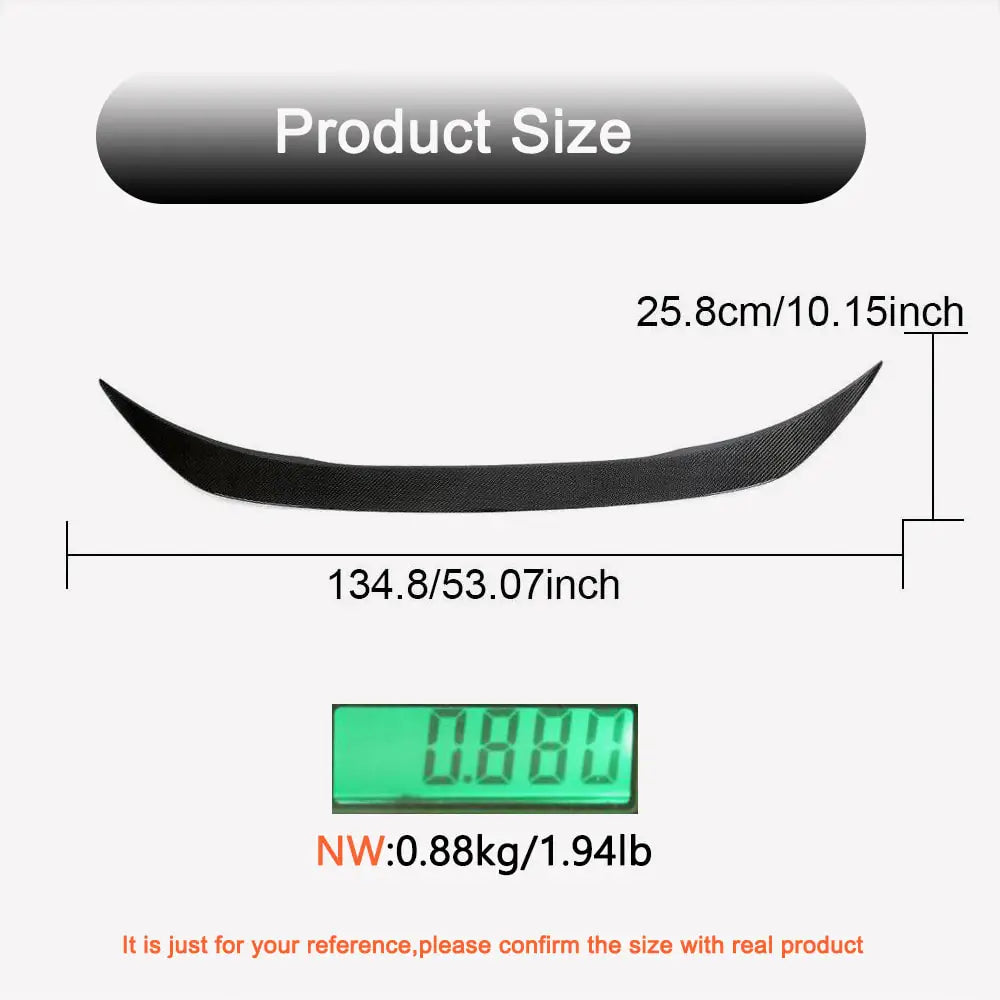 Zeekr 001 2021- Spoiler (2021-2024, Carbon) zdjęcia 5