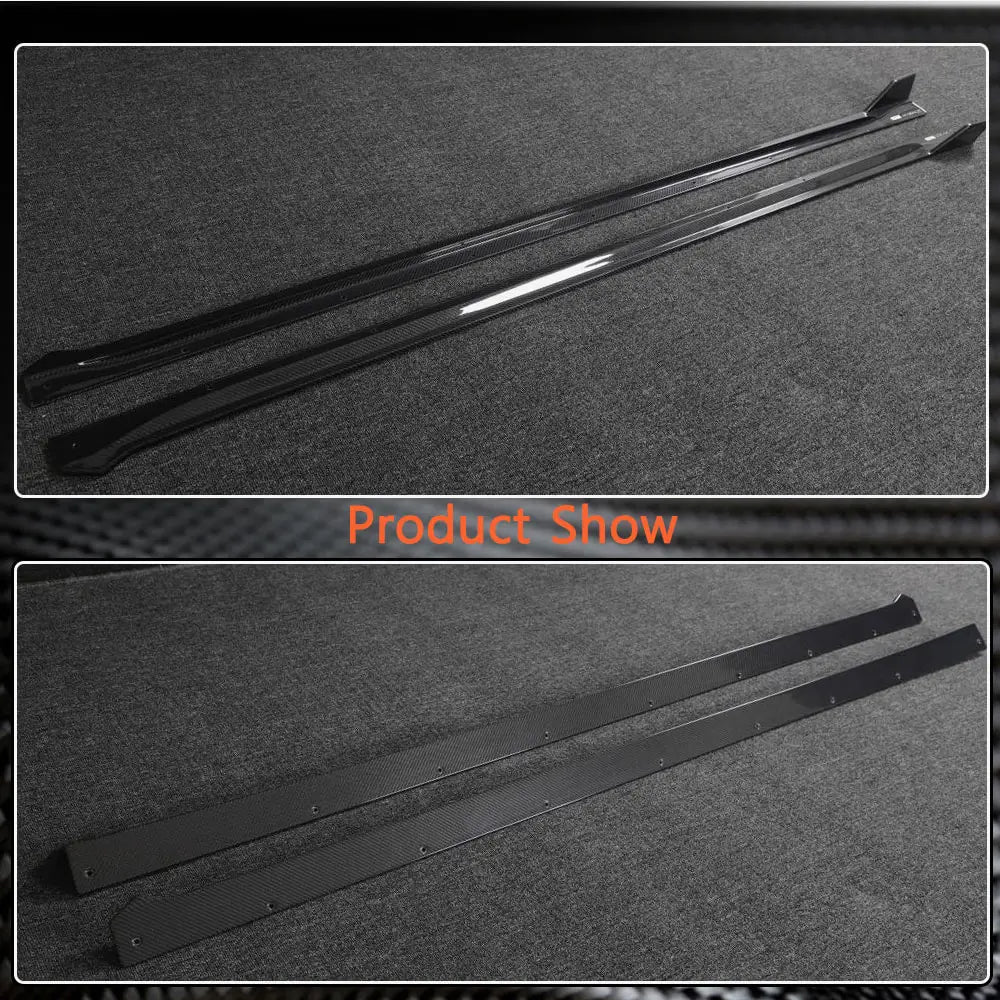 Zeekr 001 2021- Progi Boczne (2021-2024, Carbon) zdjęcia 6