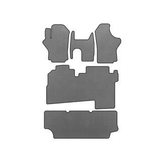Dywaniki EVA (2004-2007, 3 rzędy, 8-osobowy, Szary) Hyundai H200, H1, Starex 1998-2007