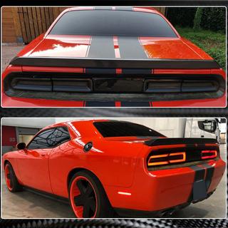 Spoiler (2008-2014, Carbon) Dodge Challenger 2008-2023 zdjęcia 4