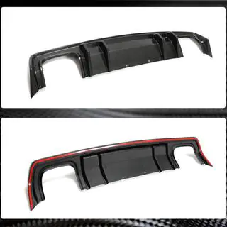 Dyfuzor tylnego zderzaka (2015-2023, Carbon) zdjęcia 4
