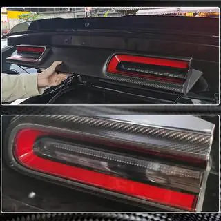 Nakładka na Klapę Bagażnika (2015-2023, Carbon) zdjęcia 4