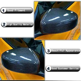 Nakładki na Lusterka (Carbon) Nissan 370Z 2008-2021 zdjęcia 3