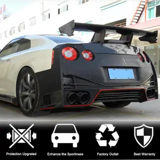 Dyfuzor Tylnego Zderzaka (2009-2015, Carbon) Nissan GT-R 2008-2025 zdjęcia 3