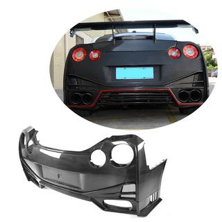 Tylny Zderzak (2009-2015, Carbon) Nissan GT-R 2008-2025 zdjęcia 1