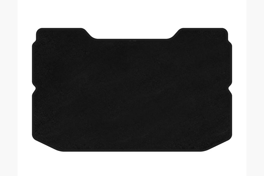 Nissan Note 2004-2012 Dywanik bagażnika tekstylny Premium (Czarny) Image