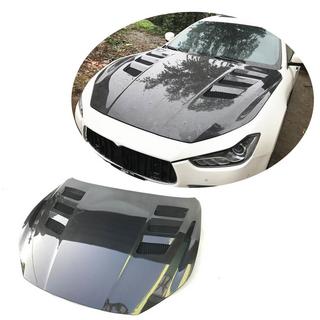 Maska (2014-2020, Carbon) Maserati Ghibli 2013-2023 zdjęcia 1