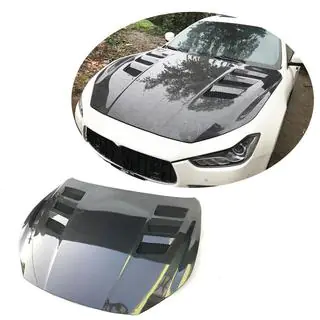 Maska (2014-2020, Carbon) Maserati Ghibli 2013-2023 zdjęcia 1