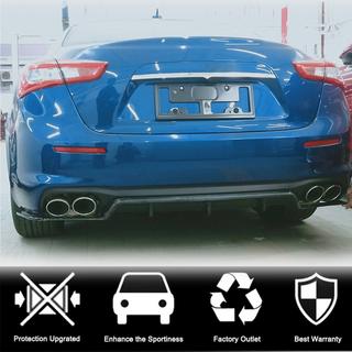 Dyfuzor tylnego zderzaka (do Base 2018-2020, Carbon) Maserati Ghibli 2013-2023 zdjęcia 2
