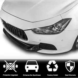 Nakładka na przedni zderzak Lip V2 do Base/S/S Q4 2013-2017 Carbon Maserati Ghibli 2013-2023 zdjęcia 2