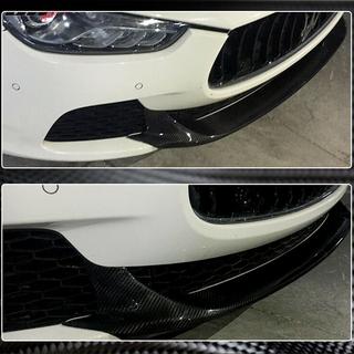 Nakładka na przedni zderzak Lip V2 do Base/S/S Q4 2013-2017 Carbon Maserati Ghibli 2013-2023 zdjęcia 4