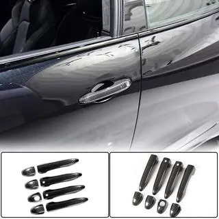 Nakładki na klamki drzwi Carbon Maserati Ghibli 2013-2023 zdjęcia 1