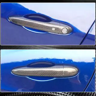 Nakładki na klamki drzwi Carbon Maserati Ghibli 2013-2023 zdjęcia 3