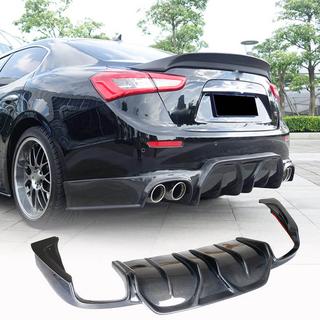 Dyfuzor tylnego zderzaka (do Base/S/S Q4 2014-2017, Carbon) Maserati Ghibli 2013-2023 zdjęcia 1