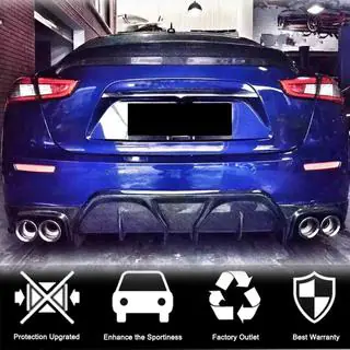 Dyfuzor tylnego zderzaka (do Base/S/S Q4 2014-2017, Carbon) Maserati Ghibli 2013-2023 zdjęcia 3