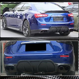Dyfuzor tylnego zderzaka (do Base/S/S Q4 2014-2017, Carbon) Maserati Ghibli 2013-2023 zdjęcia 4