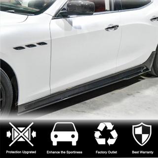 Progi Boczne V3 (do Base/S/S Q4/Diesel/250 Diesel, Carbon) Maserati Ghibli 2013-2023 zdjęcia 2