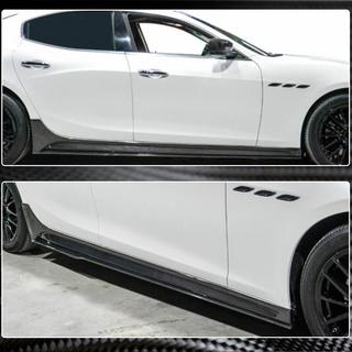 Progi Boczne V3 (do Base/S/S Q4/Diesel/250 Diesel, Carbon) Maserati Ghibli 2013-2023 zdjęcia 3