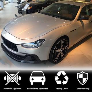Nakładka na przedni zderzak Lip V3 do Base/S/S Q4 2013-2017, Carbon Maserati Ghibli 2013-2023 zdjęcia 2