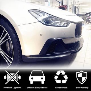 Nakładki na Przedni Zderzak z Włókna Węglowego (do Base/S/S Q4 2013-2017) Maserati Ghibli 2013-2023 zdjęcia 2