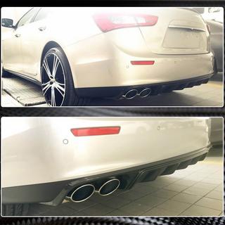 Dyfuzor tylnego zderzaka (Base/S/S Q4 2013-2017, Carbon) Maserati Ghibli 2013-2023 zdjęcia 4