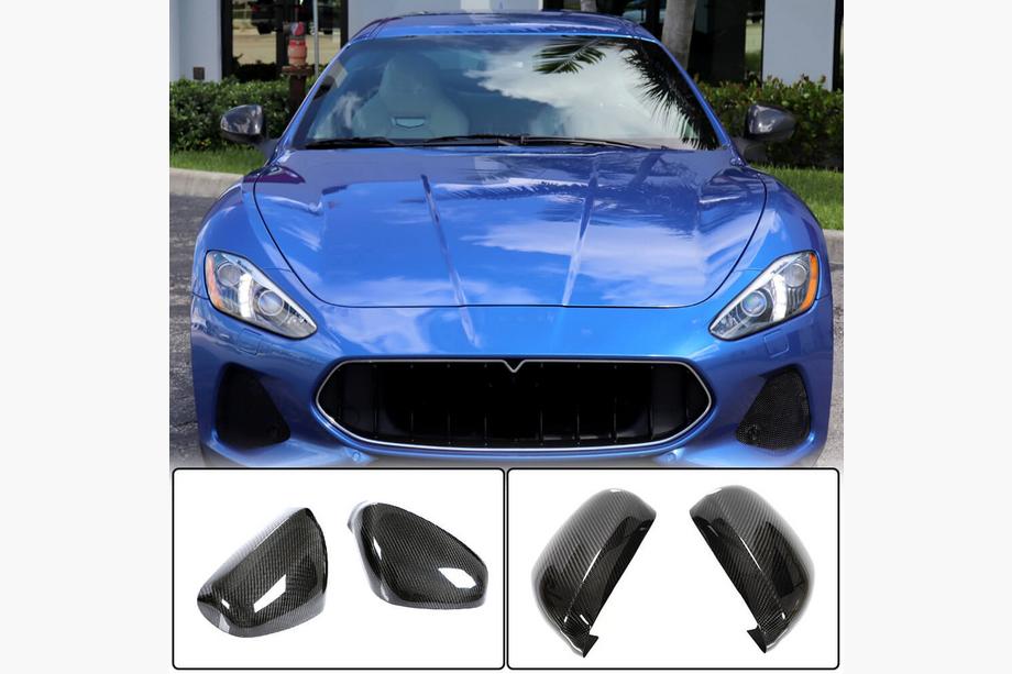 Maserati GranTurismo 2007-2019 Nakładki na Lusterka (Carbon) Image