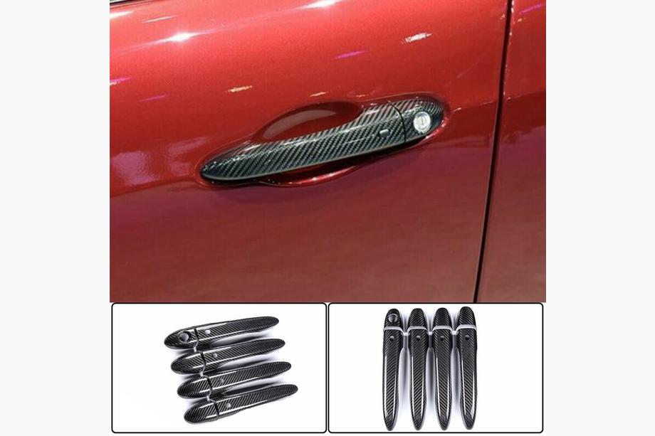 Maserati Levante 2016- Nakładki na klamki drzwi Carbon Image