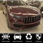 Maserati Levante 2016- Nakładki na przedni zderzak z karbonu (dla Base/S) zdjęcia 3