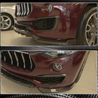 Maserati Levante 2016- Nakładki na przedni zderzak z karbonu (dla Base/S) zdjęcia 4